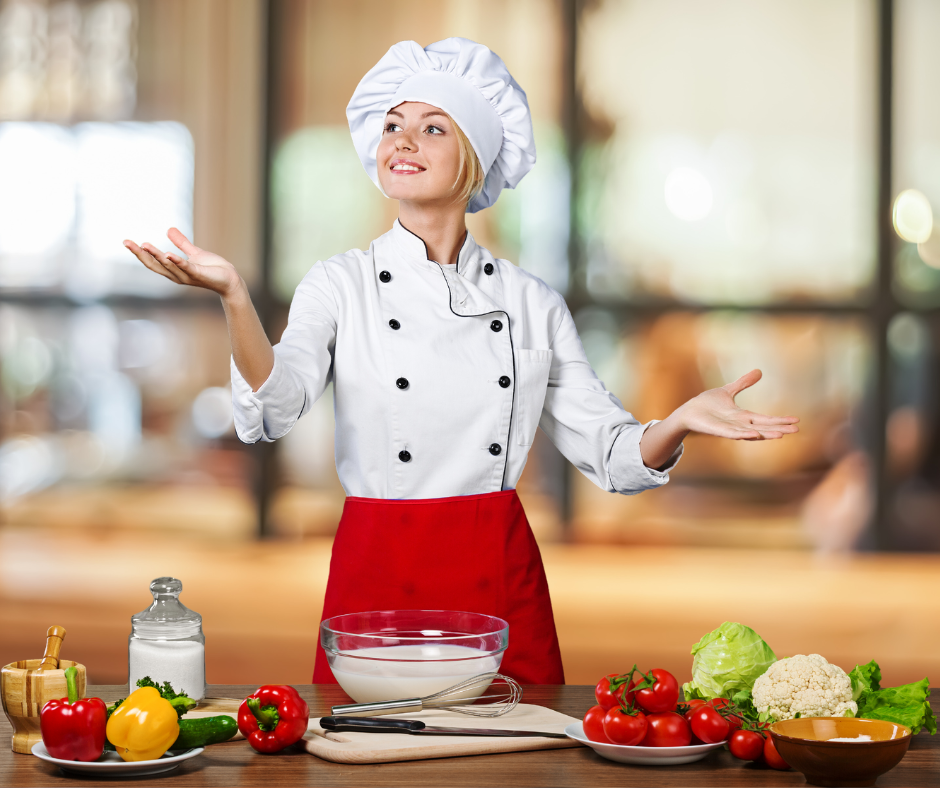 Ingredientes frescos usados em receitas fáceis para fazer em casa